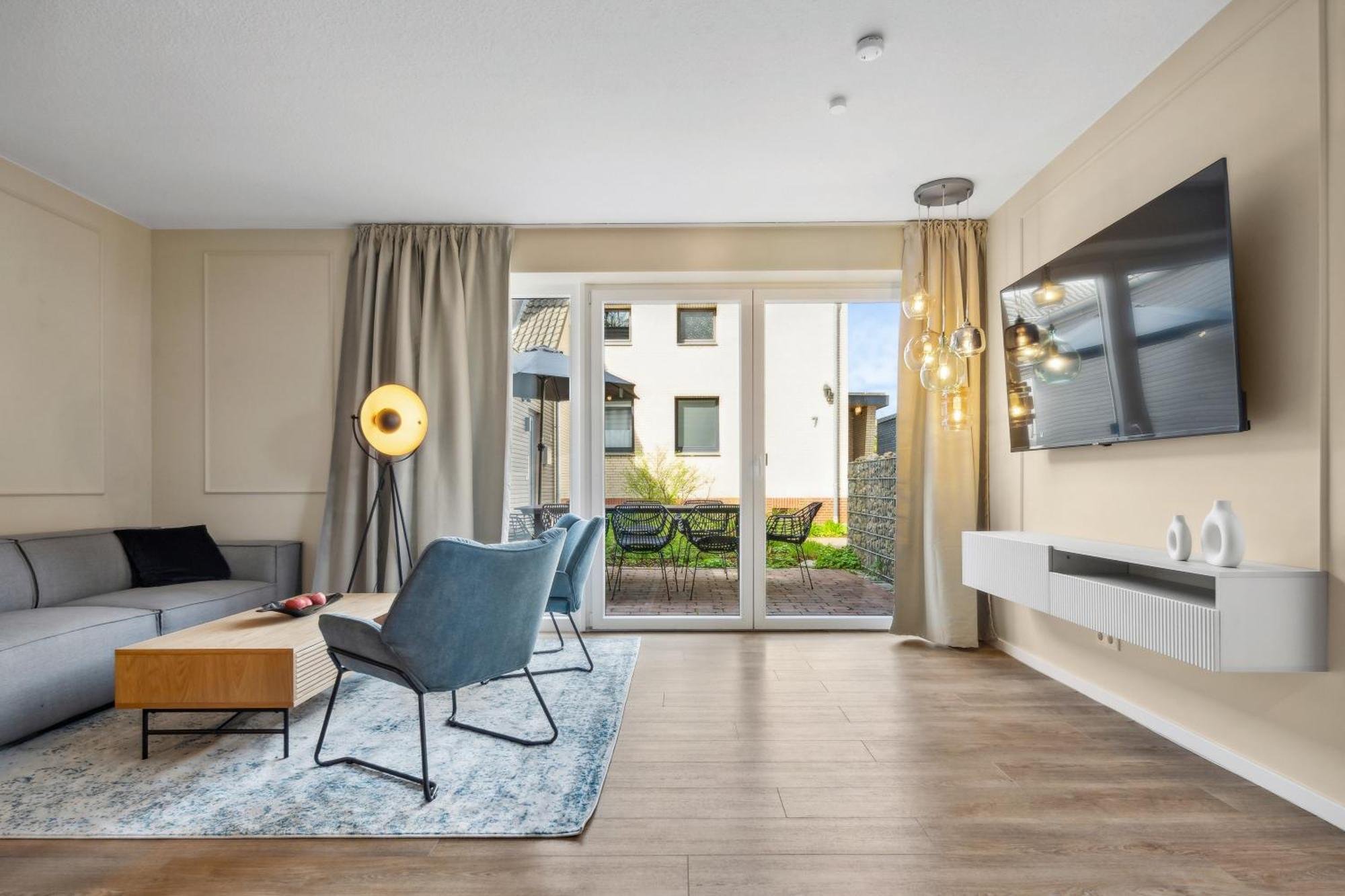 Neu! Design-Fewo Heidetraum Dorfmark Buitenkant foto