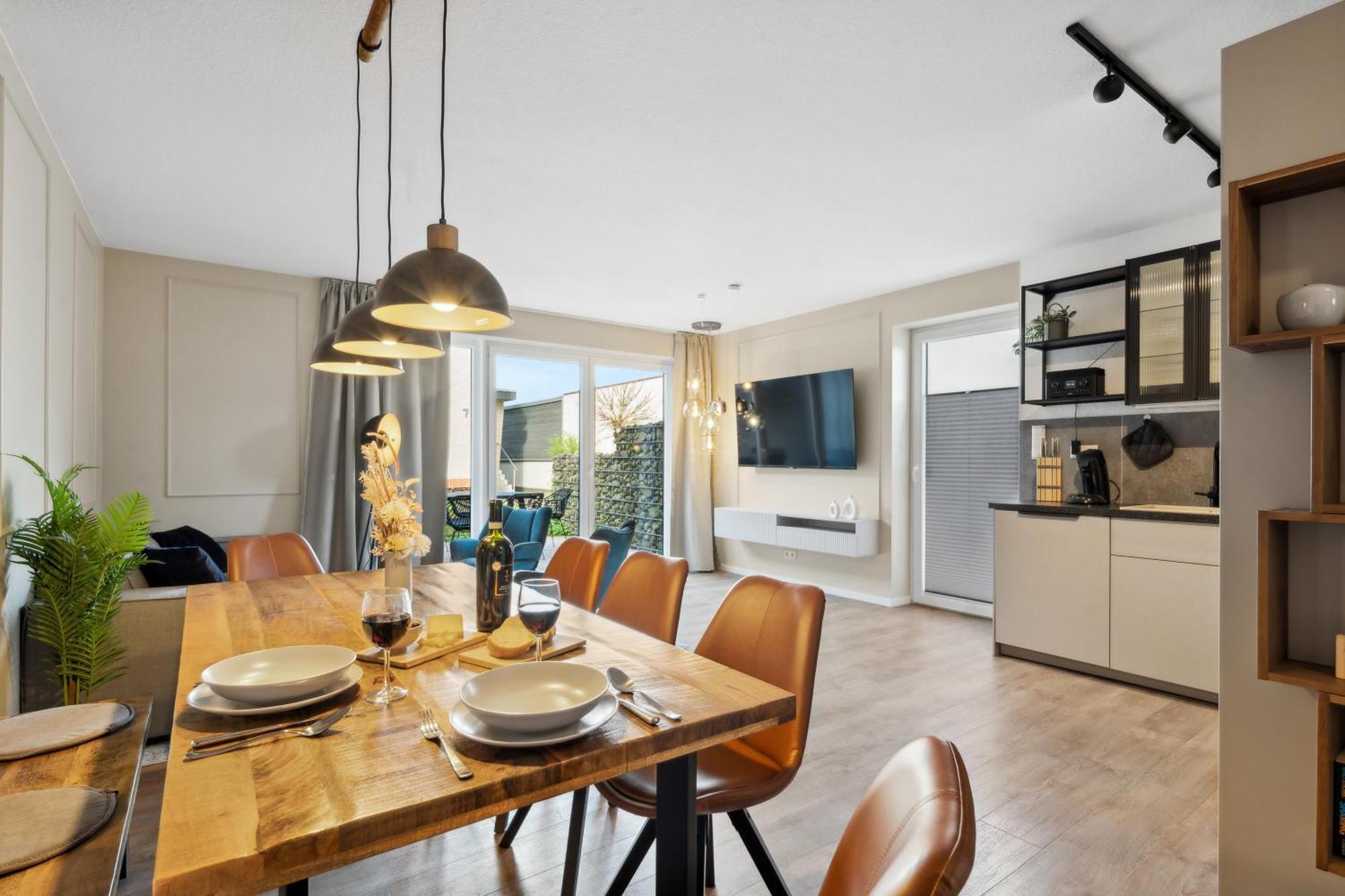 Neu! Design-Fewo Heidetraum Dorfmark Buitenkant foto